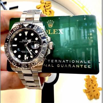 Pre Owned 10-2025 126710GRNR GMT Master II "Bruce Wayne" Oyster