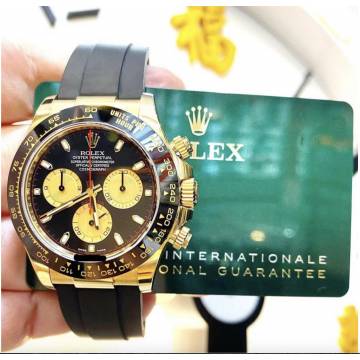 Pre Owned 10-2022 116518LN Daytona Oysterflex YG Paul Newman Dial