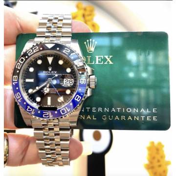 Pre Owned 01-2021 126710BLNR GMT Master II "Batgirl"